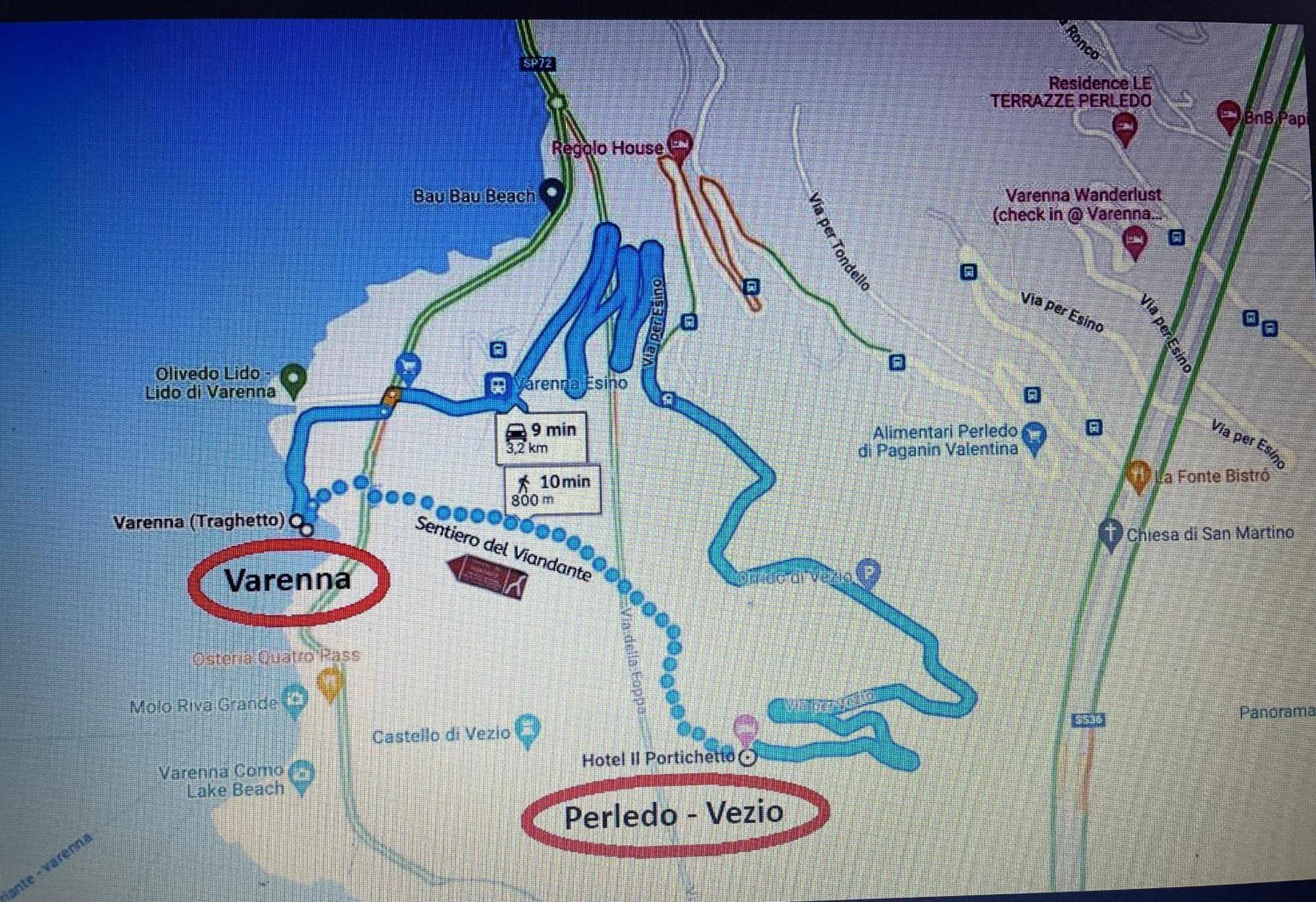 Hotel Diffuso Il Portichetto Vezio Perledo Eksteriør billede